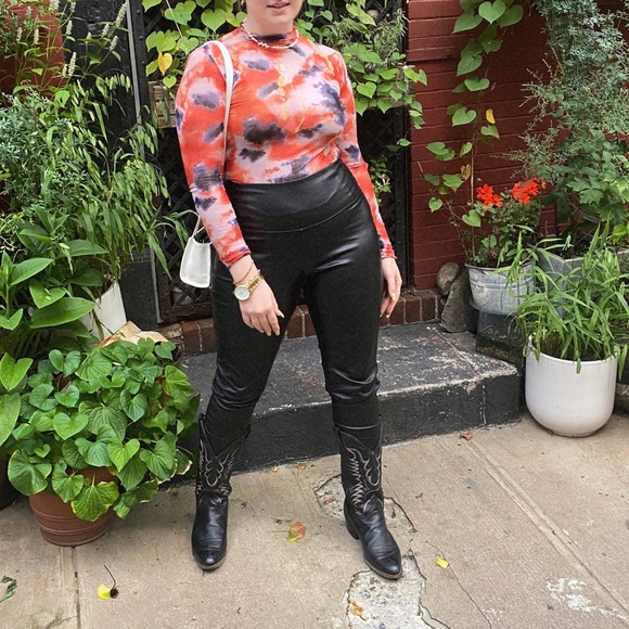 Rue21 Faux Leather Leggings - Picture 7 of 9